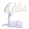 3' Laying Deer - Matte White 2 3' Laying Deer - Matte White -Christmas Decor Sale 3df 12137 750