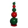 7' Ornament Stack - Red/Green -Christmas Decor Sale 3df 12140