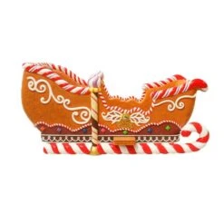 4 Seater Gingerbread Sleigh -Christmas Decor Sale 3df 12150