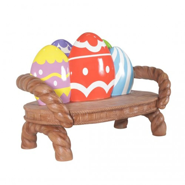 3.75' Easter Egg Bench 4 3.75' Easter Egg Bench - Image 2