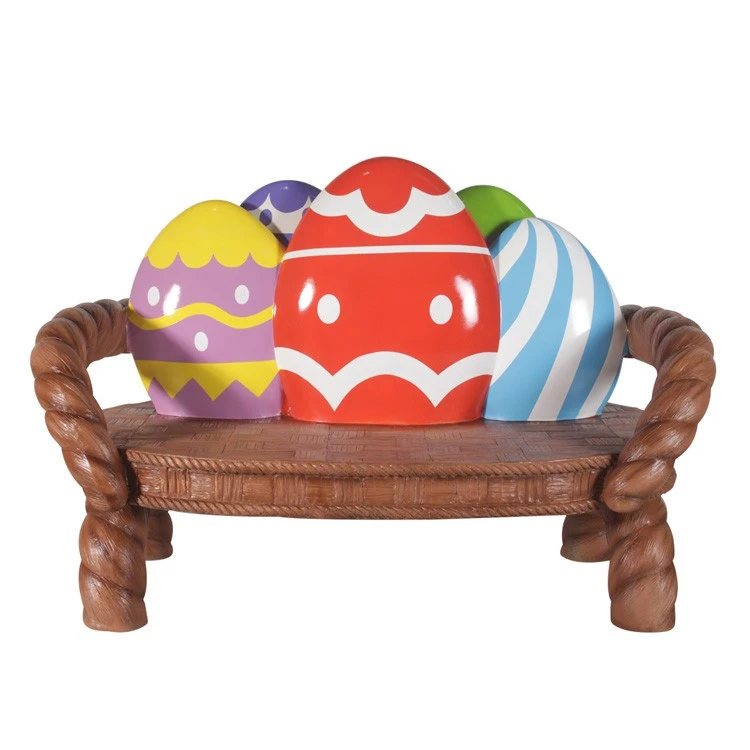 3.75' Easter Egg Bench 3 3.75' Easter Egg Bench