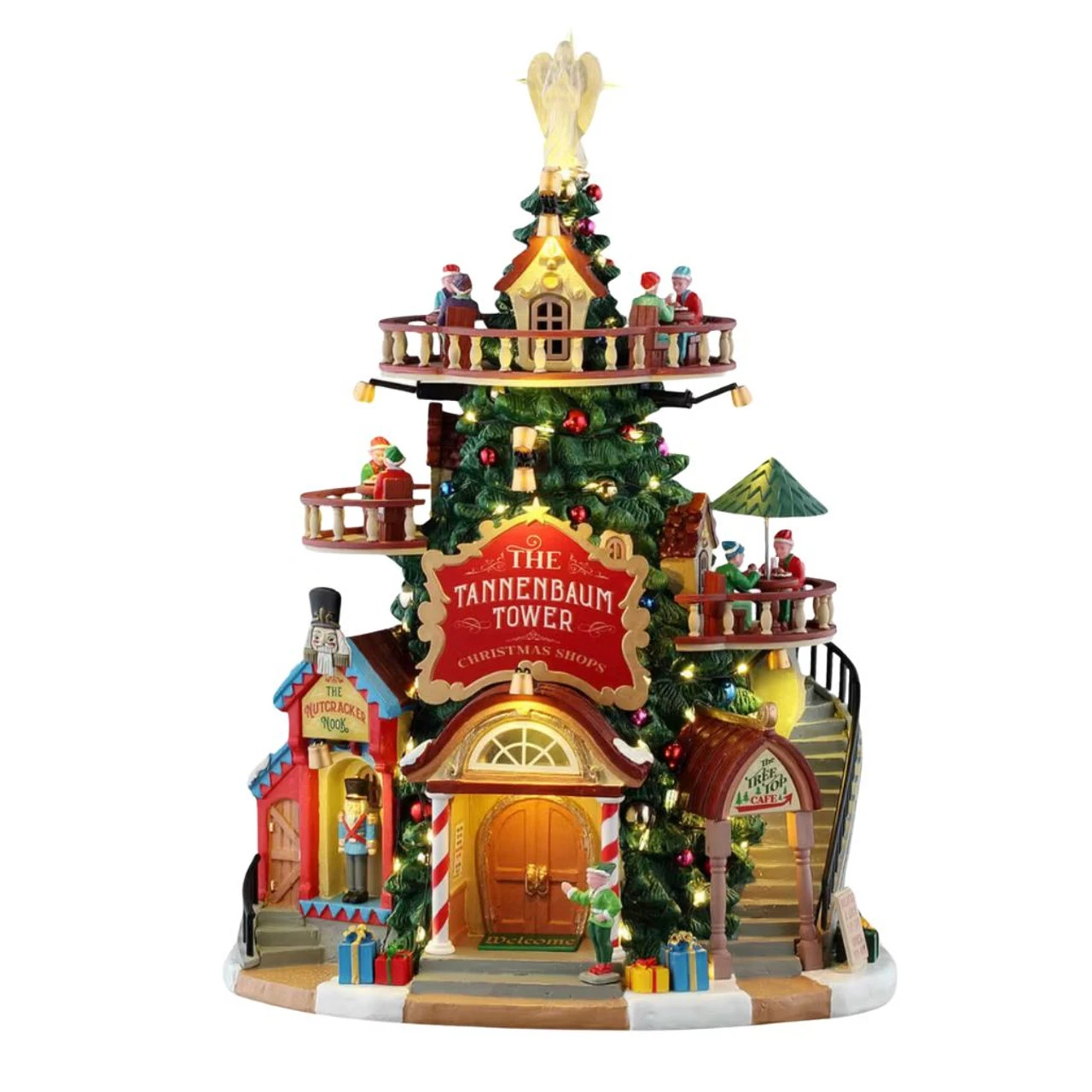Lemax - The Tannenbaum Tower Christmas Shops 3 Lemax - The Tannenbaum Tower Christmas Shops