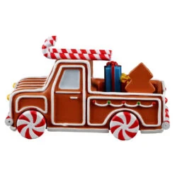 Lemax - Gingerbread Truck -Christmas Decor Sale 463609 Lemax Gingerbread Truck side 70556.1676998005
