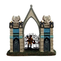 Lemax - Spooky Town - Gargoyle Gate -Christmas Decor Sale 463732 2 08461.1738276226