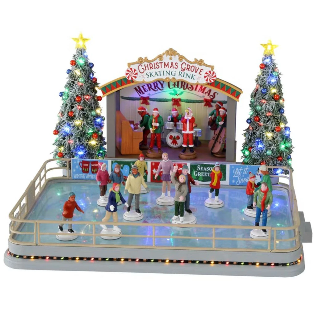 Lemax - Christmas Grove Skating Rink 3 Lemax - Christmas Grove Skating Rink