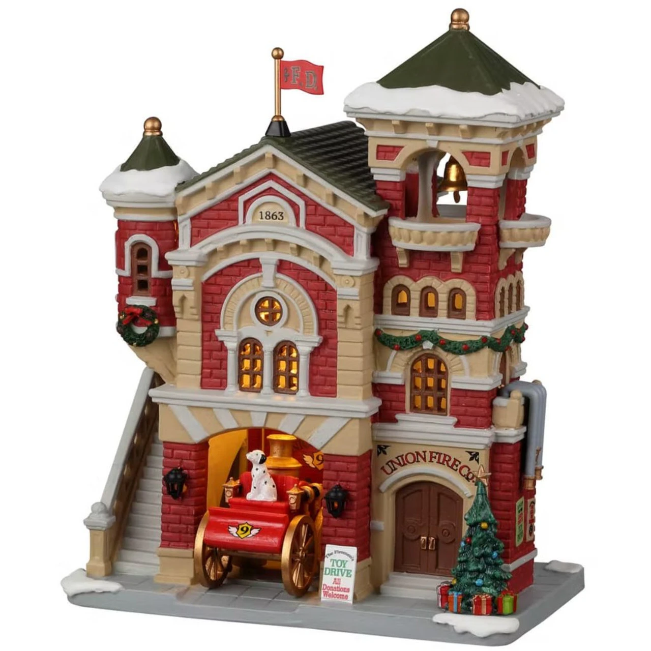 Lemax - Union Fire Co. 3 Lemax - Union Fire Co.