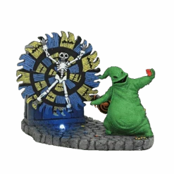 Department 56 - The Nightmare Before Christmas - Oogie Boogie Gives A Spin