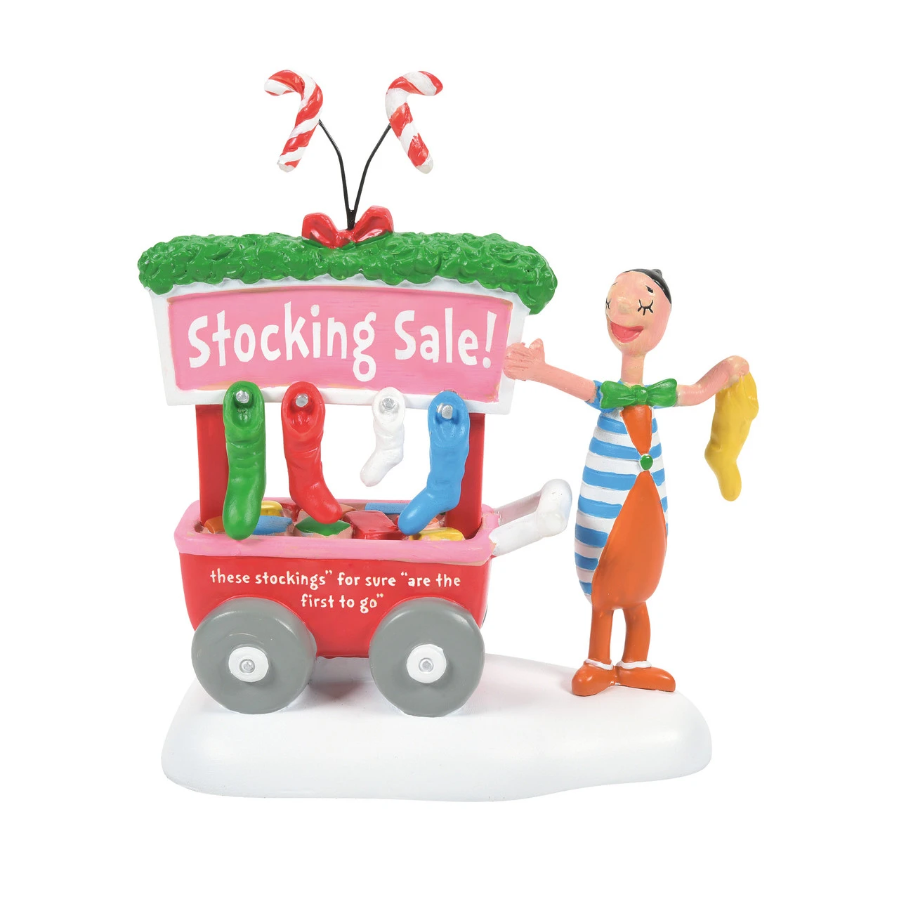 Department 56 - Grinch Village - Who's-Who Of Christmas Stockings 3 Department 56 - Grinch Village - Who's-Who Of Christmas Stockings