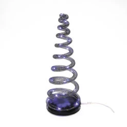 Department 56 - Halloween Village - Spiralight LED Tree Purple 7 Department 56 - Halloween Village - Spiralight LED Tree Purple -Christmas Decor Sale 6014533 Spiralight LED Tree Purple 1 32636.1707768054