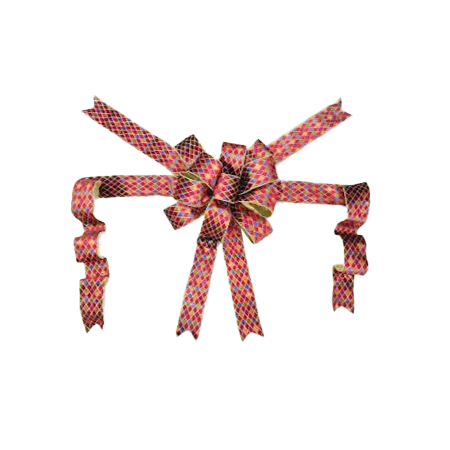 Bow For 60" Royal Jewel Wreath 3 Bow For 60" Royal Jewel Wreath