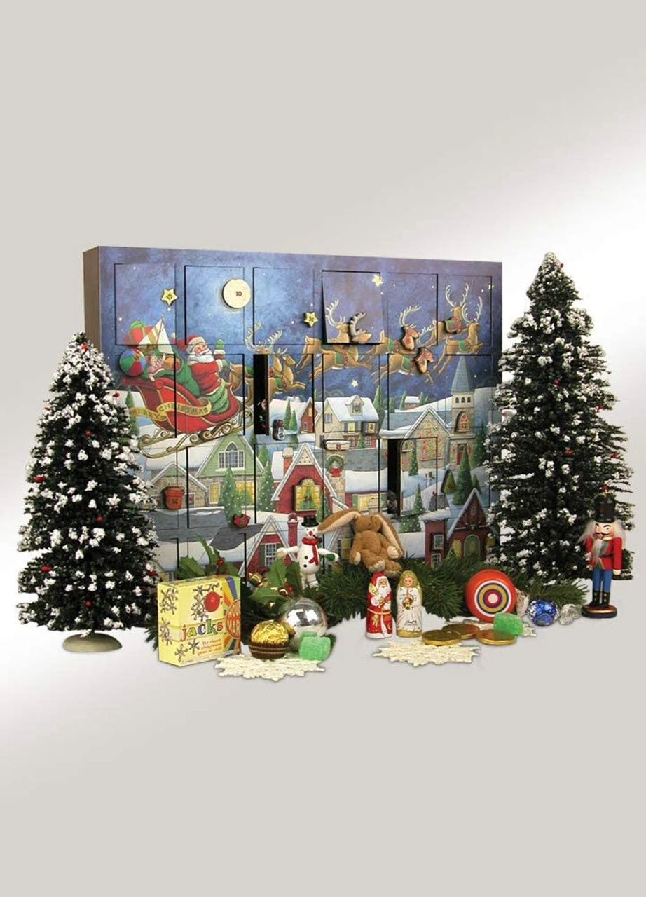 Byers' Choice - Santas Sleigh Advent Calendar 4 Byers' Choice - Santas Sleigh Advent Calendar - Image 2