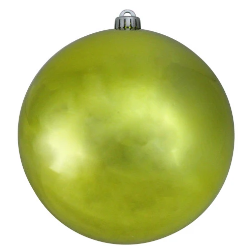 Shiny Shatterproof Commercial Christmas Ball Ornament - 8" (200mm) - Kiwi Green 3 Shiny Shatterproof Commercial Christmas Ball Ornament - 8" (200mm) - Kiwi Green