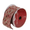 Northlight Brown And Red Glittered Christmas Wired Craft Ribbon 2.5" X 10 Yards -Christmas Decor Sale 8aerht7sv0gbnyvxwzvpc2yghqpcijkl 95087.1588869888.386.513