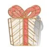 8' 3D LED Present Icon -Christmas Decor Sale 8ft 3d led present icon