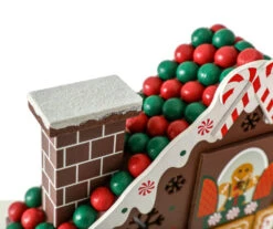 BRUBAKER Reusable Wooden Advent Calendar To Fill - Gingerbread House With LED Lighting - DIY Christmas Calendar 10.31 X 17.72 X 2.17 Inches -Christmas Decor Sale AdventCalendar PETZ171446 4251219616681.3000.003 11138.1633721506