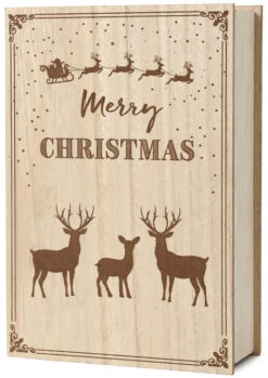 BRUBAKER Reusable Wooden Advent Calendar To Fill - Merry Christmas Book - DIY Christmas Calendar 7.72 X 2.95 X 11.81 Inches 11 BRUBAKER Reusable Wooden Advent Calendar To Fill - Merry Christmas Book - DIY Christmas Calendar 7.72 X 2.95 X 11.81 Inches -Christmas Decor Sale AdventCalendar PETZ172217 4251219627496.2500.003 33588.1633721538