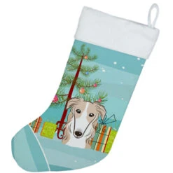 Christmas Tree And Borzoi Christmas Stocking BB1600CS 5 Christmas Tree And Borzoi Christmas Stocking BB1600CS -Christmas Decor Sale BB1600CS2 18416.1602682225