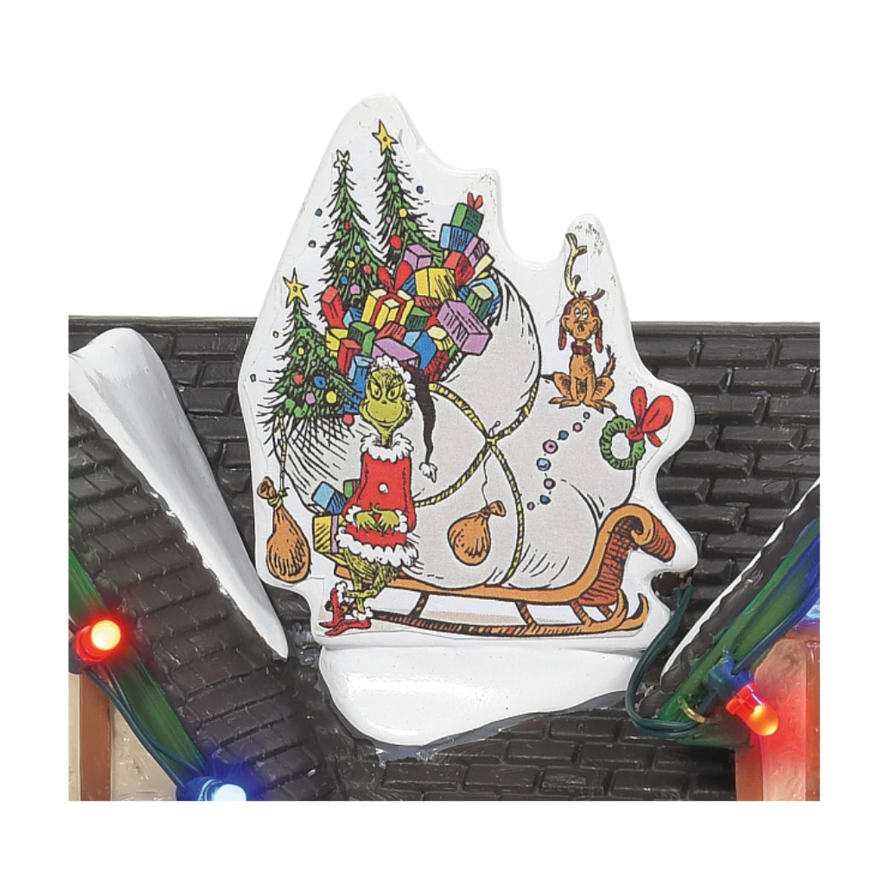 Department 56 - Original Snow Village - The Grinch House - Image 2