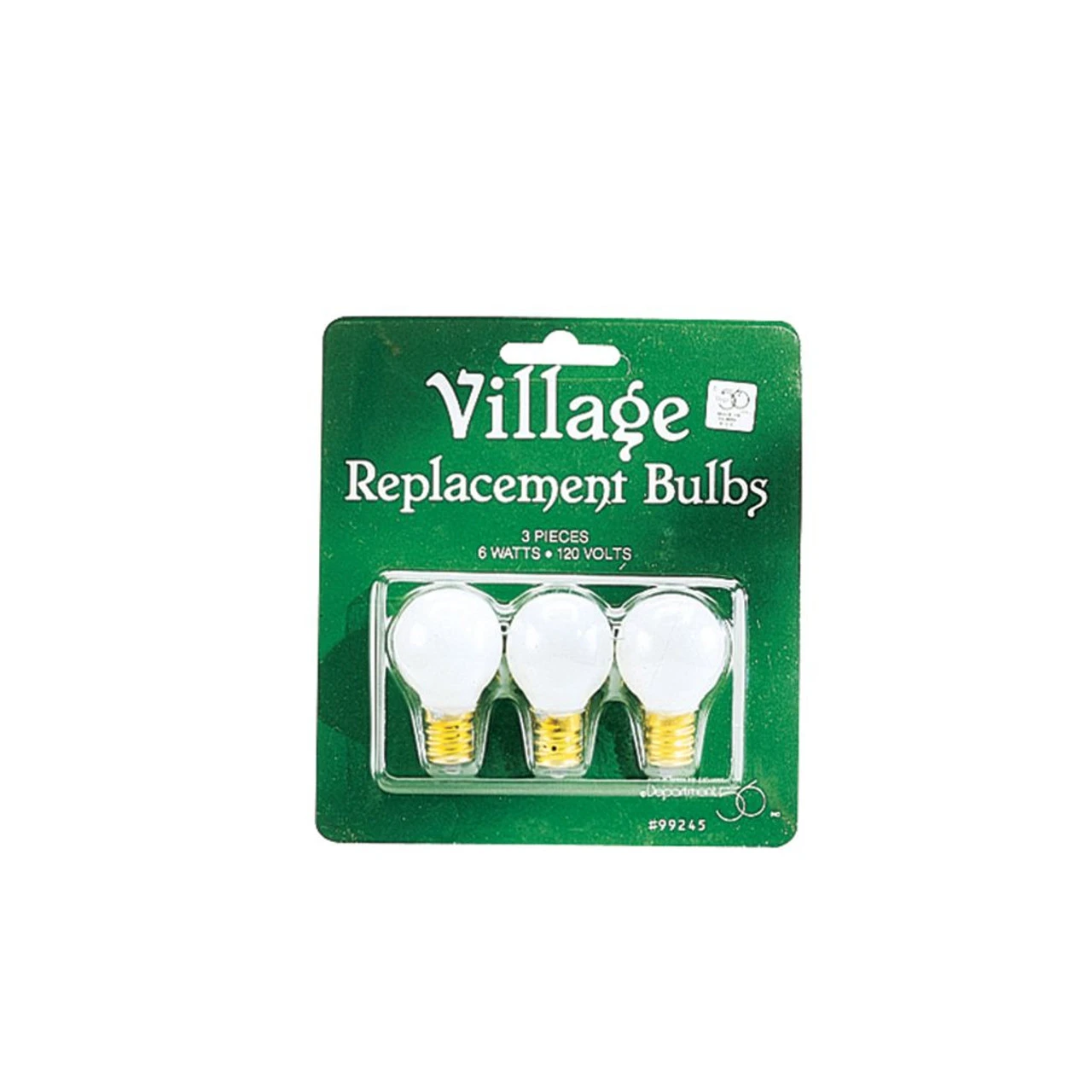 Department 56 - Round Replacement Village Bulb 3 Department 56 - Round Replacement Village Bulb
