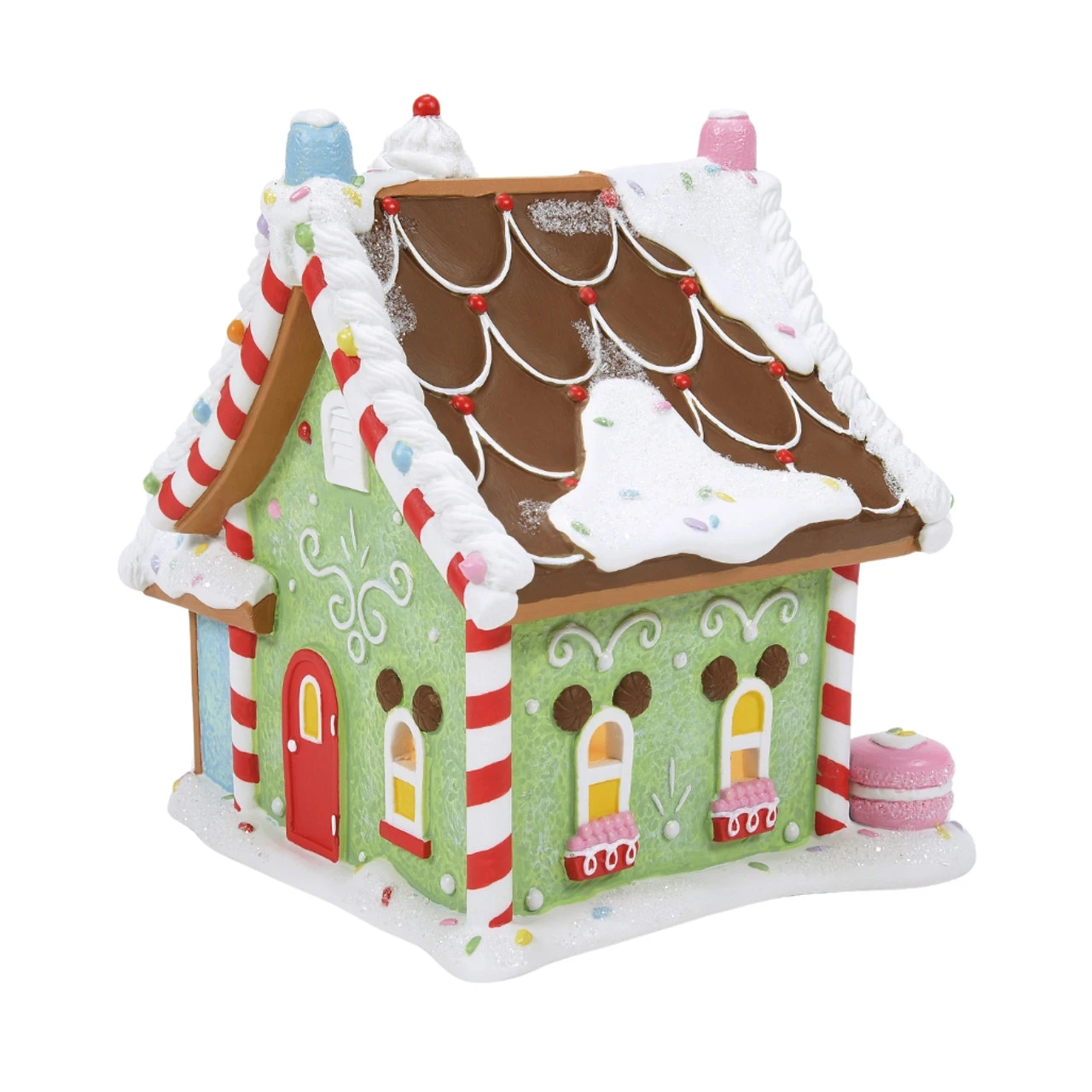 Department 56 Disney Village Mickey's Peppermint Villa 7 Department 56 Disney Village Mickey's Peppermint Villa - Image 5