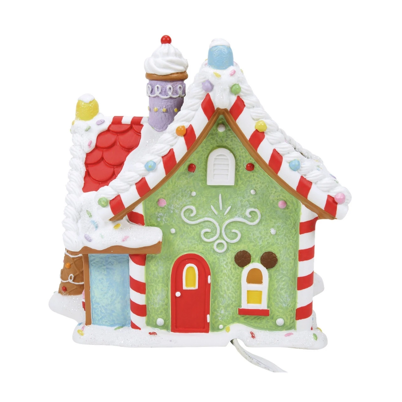 Department 56 Disney Village Mickey's Peppermint Villa 6 Department 56 Disney Village Mickey's Peppermint Villa - Image 4