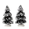 Lemax - Evergreen Trees Set Of 2 -Christmas Decor Sale Lemax Evergreen Tree Set of 2 44234 70961.1636734390