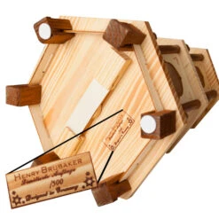 BRUBAKER Christmas Pyramid - 24 Inches - 4 Tier Carousel With 6 Candle Holders And Hand Painted Figurines - Designed In Germany -Christmas Decor Sale Pyramid 60er brown 4260245647514.1500.006 29887.1633636835