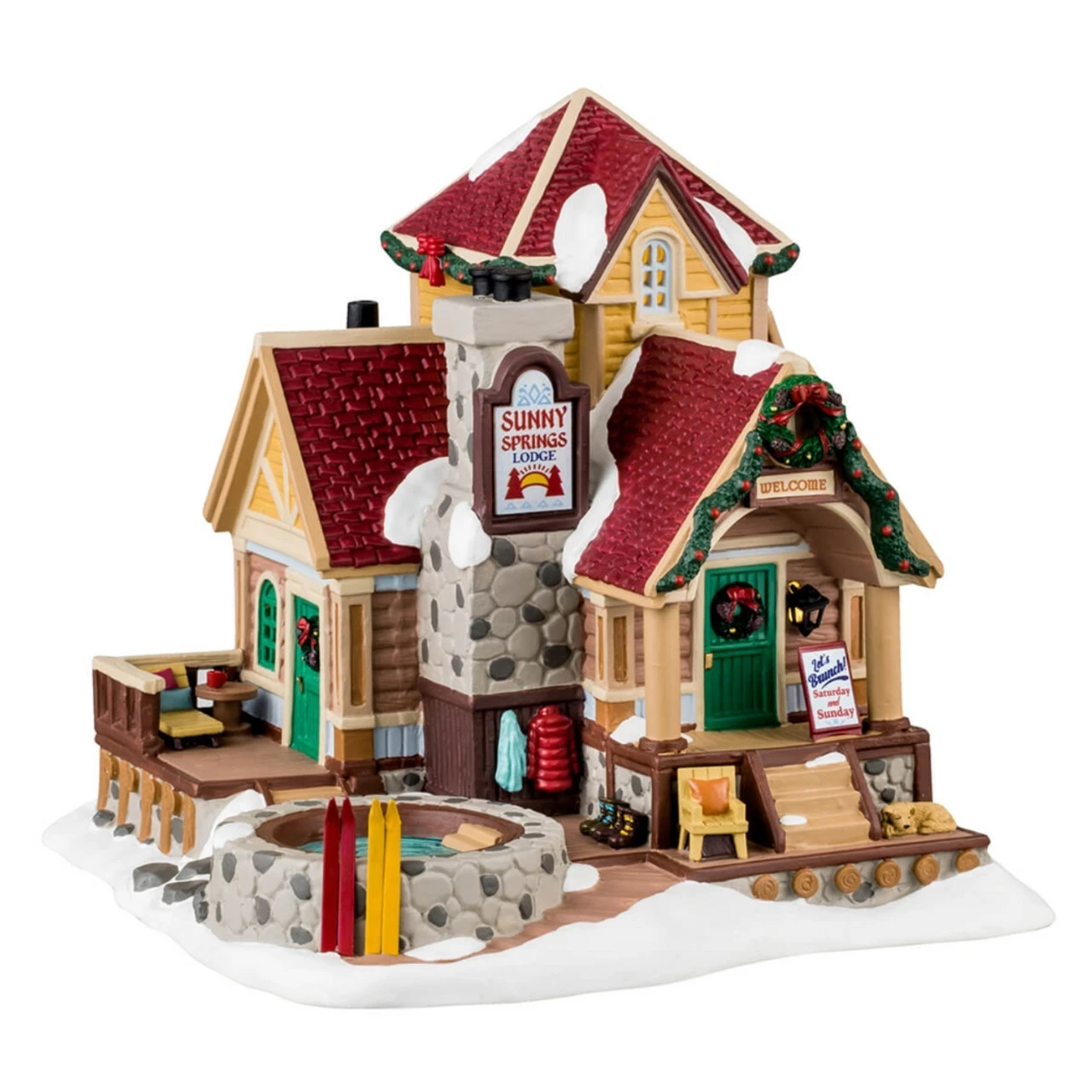 Lemax - Sunny Springs Lodge 3 Lemax - Sunny Springs Lodge