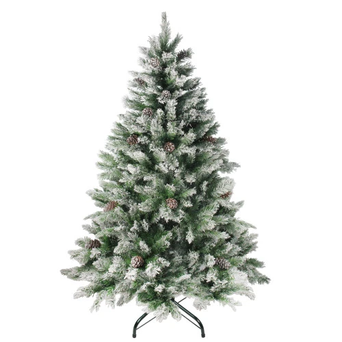 Northlight 6' Medium Flocked Angel Pine Artificial Christmas Tree - Unlit 3 Northlight 6' Medium Flocked Angel Pine Artificial Christmas Tree - Unlit