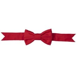 12" Red Canvas Bow -Christmas Decor Sale b cn 12 r 2