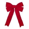 Christmas Designers 48" Red Velvet Christmas Bow 1 Christmas Designers 48" Red Velvet Christmas Bow -Christmas Decor Sale b vb 48 r copy