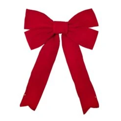 Christmas Designers 48" Red Velvet Christmas Bow