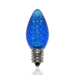C7 SMD LED Retrofit Bulb - Twinkle - Blue - Pro Christmas™ - Bag Of 25