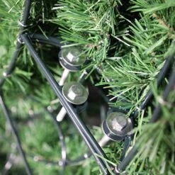 60" Deluxe Oregon Fir Wreath, Lit With Twinkly Pro RGBW -Christmas Decor Sale bolted 1 9