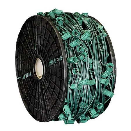 C7 Cord, 6" Spacing, Green Wire, SPT-1, 500' 3 C7 Cord, 6" Spacing, Green Wire, SPT-1, 500'