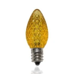 C7 SMD LED Retrofit Bulb - Yellow - Pro Christmas™ - Bag Of 25