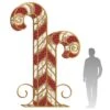 11' 3D LED Candy Cane - Red & Warm White 1 11' 3D LED Candy Cane - Red & Warm White -Christmas Decor Sale candy cane 11