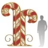 9' 3D LED Candy Cane - Red & Warm White 2 9' 3D LED Candy Cane - Red & Warm White -Christmas Decor Sale candy cane 9