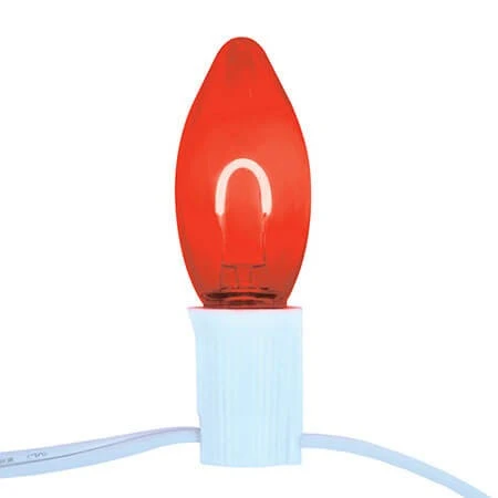 C9 Flexible Filament LED Bulb - Red - Pro Christmas™ - Bag Of 25 4 C9 Flexible Filament LED Bulb - Red - Pro Christmas™ - Bag Of 25 - Image 2
