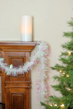 Northlight 50' X 4" White Iridescent Wide Cut Tinsel Christmas Garland - Unlit 7 Northlight 50' X 4" White Iridescent Wide Cut Tinsel Christmas Garland - Unlit -Christmas Decor Sale ci5tahytf8aadqygtty3r2liawpg0by5 58684.1665346758
