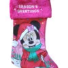 Disney Pink & Red Minnie Mouse Holiday Christmas Stocking 1 Disney Pink & Red Minnie Mouse Holiday Christmas Stocking -Christmas Decor Sale cmminnie92922 51851.1664648313.386.513