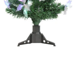 3' Pre-Lit Medium Fiber Optic Floral Artificial Christmas Tree - Multi-Color Lights -Christmas Decor Sale dak gdg 09003f 3 38232.1588406593