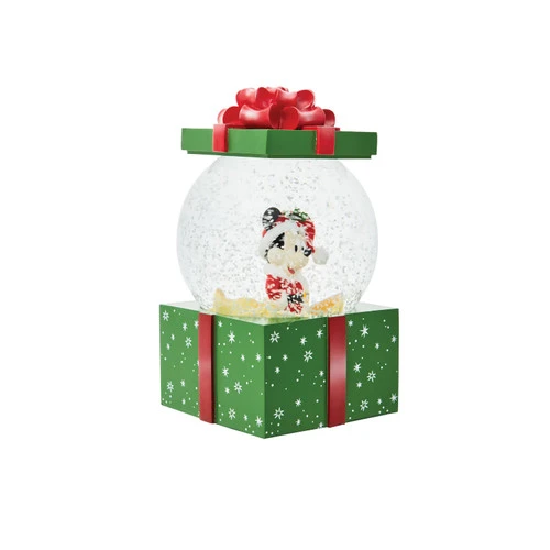 Department 56 Dept 56 Mickey Christmas Gift Waterball 4 Department 56 Dept 56 Mickey Christmas Gift Waterball - Image 2