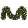 Decorated 9' X 14" Garland Lit Warm White, Traditional -Christmas Decor Sale dg 914 led t b