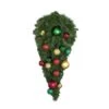 44" Unlit Decorated Spray - Colors Of The Holidays - Bow Option Available 1 44" Unlit Decorated Spray - Colors Of The Holidays - Bow Option Available -Christmas Decor Sale ds 44 coth 1
