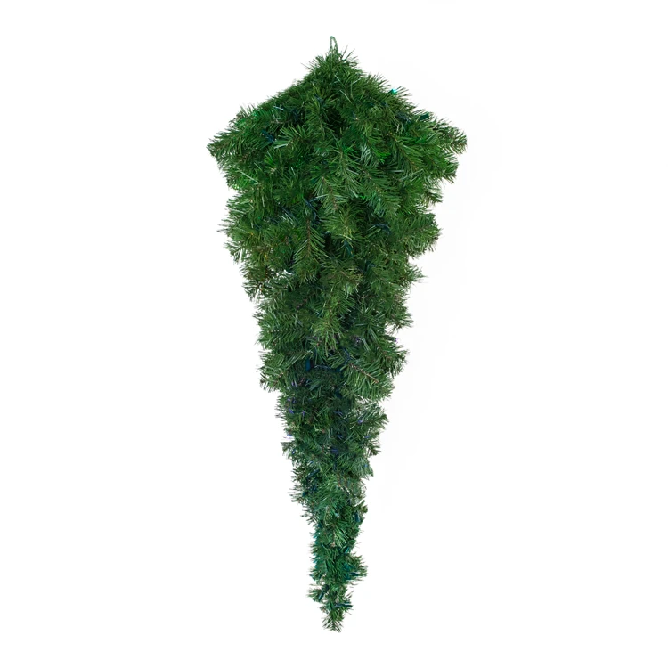 44" Deluxe Oregon Fir Teardrop Spray, Unlit-Without Bow 3 44" Deluxe Oregon Fir Teardrop Spray, Unlit-Without Bow