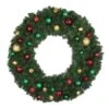 48" Unlit Decorated Wreath - Colors Of The Holidays - Bow Option Available 1 48" Unlit Decorated Wreath - Colors Of The Holidays - Bow Option Available -Christmas Decor Sale dw 48 coth