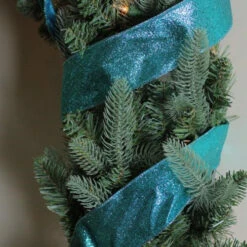 Northlight Shimmering Teal Solid Wired Christmas Craft Ribbon 2.5" X 10 Yards -Christmas Decor Sale epkus7zscnzu5kbl5oo1dx4s1nnb1fdb 86604.1665174053