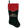 Northlight 19" Green And Red 'Merry Christmas' Christmas Stocking