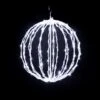 16" Foldable Sphere - Cool White - Consumer Grade 1 16" Foldable Sphere - Cool White - Consumer Grade -Christmas Decor Sale f3dsph 16 cw